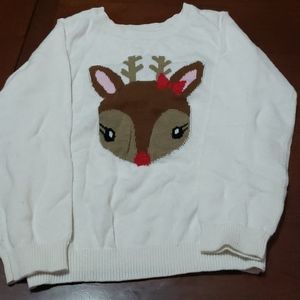 Girls christmas sweater